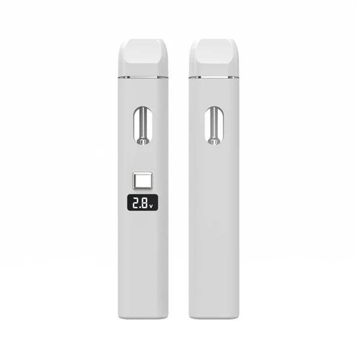 Kannabis Vape vélbúnaðarframleiðandi|2 ML|Forhitunarhnappur|Endurhlaðanlegt