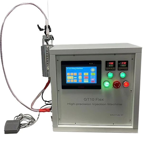 China Fully Automatic 0.5ml 1ml 2ml Thick Cannabis Oil Filling Machines For Vape Hardware 510 Disposable Cartridge, Vape HHC THC Oil Filling Machine Factory And Suppliers