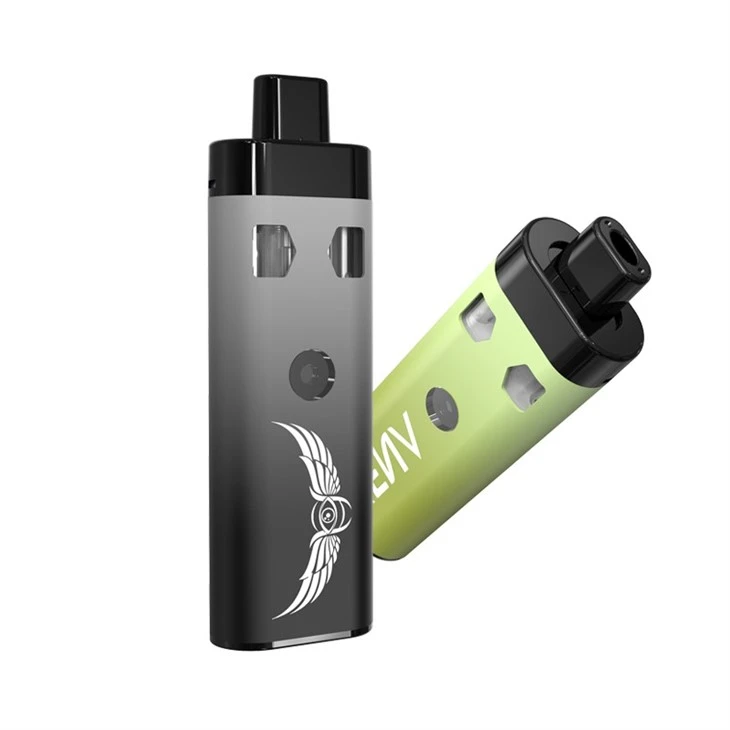 Empty 2 Oil Cup Disposable Vape 2ml + 2ml / 3ml+3ml Dual Flavor CBD/THC Disposable Device