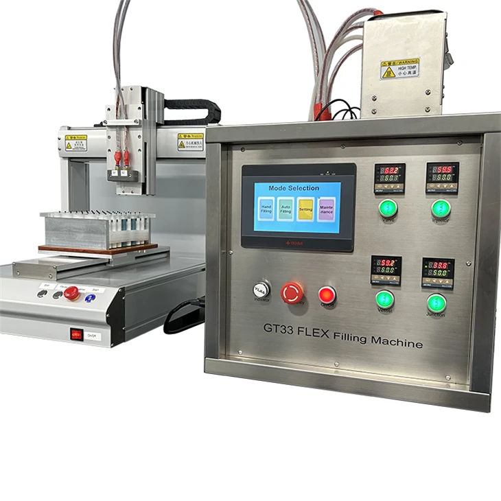 Hot Selling GT33 0.5ml 1ml 2ml 3ml 5ml Disposable Vape Cartridge Filling Multi Function Filling Machine Ditillate Oil Machine With 510 Battery